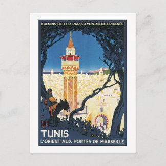 Postal Tunis L'Orient Aux portes de Marsielle