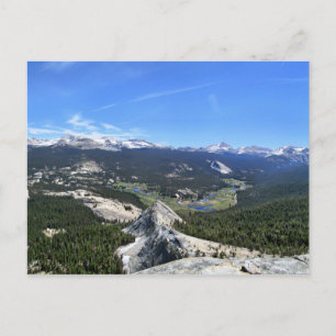 Postal Tuolumne Meadows Panorama de Fairview Dome - Yos