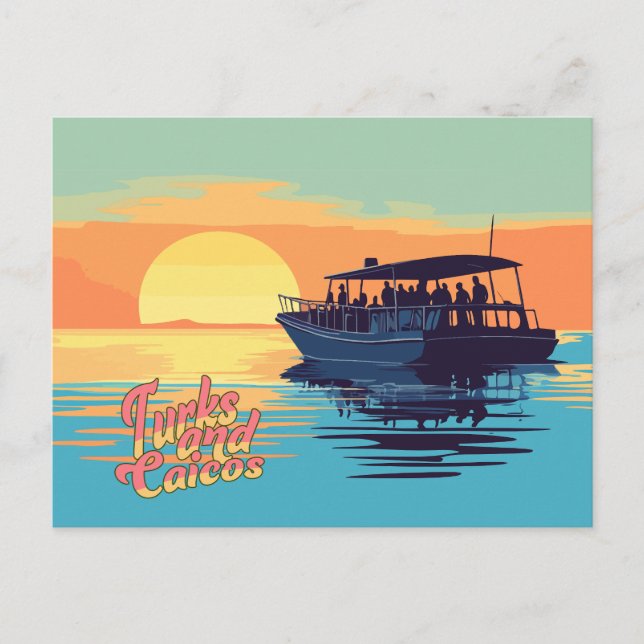 Postal Turcas y Caicos (Anverso)