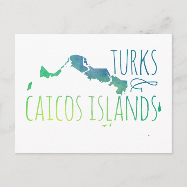 Postal Turcas y Caicos (Anverso)