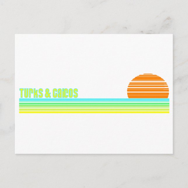 Postal Turcas y Caicos (Anverso)
