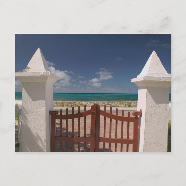 Postal Turcas y Caicos, Isla Gran Turca, Cockburn 5 (Anverso)