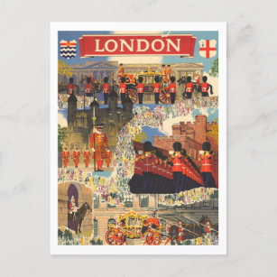 Postal Turismo de Londres - Reino Unido