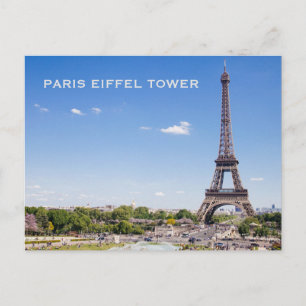 Postal Turismo de Viajes Vintage París