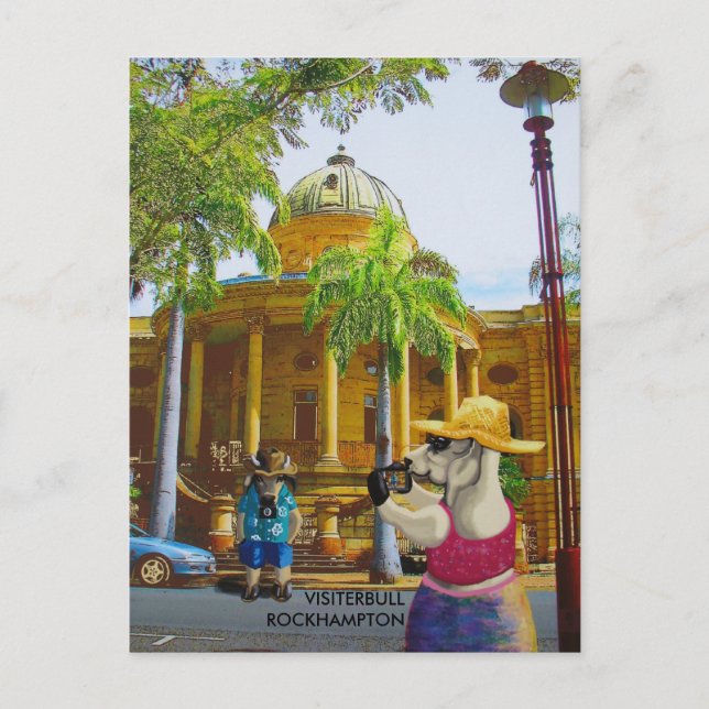 Postal Turistas en casa de Personalizados (Anverso)