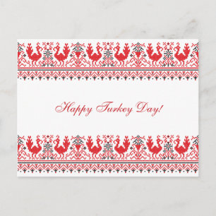 POSTAL TURKEY DAY FOLKLORE
