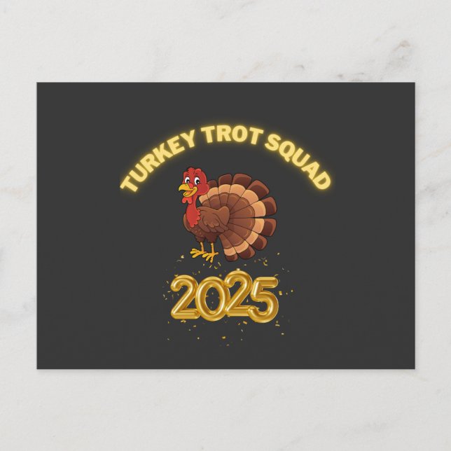 Postal Turkey Trot Squad 2025 (Anverso)