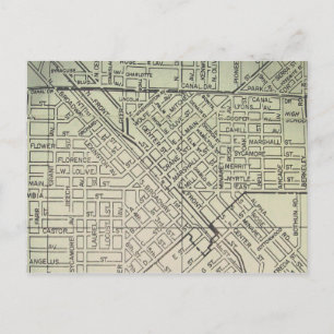 Postal Turlock, mapa de cosecha de CA