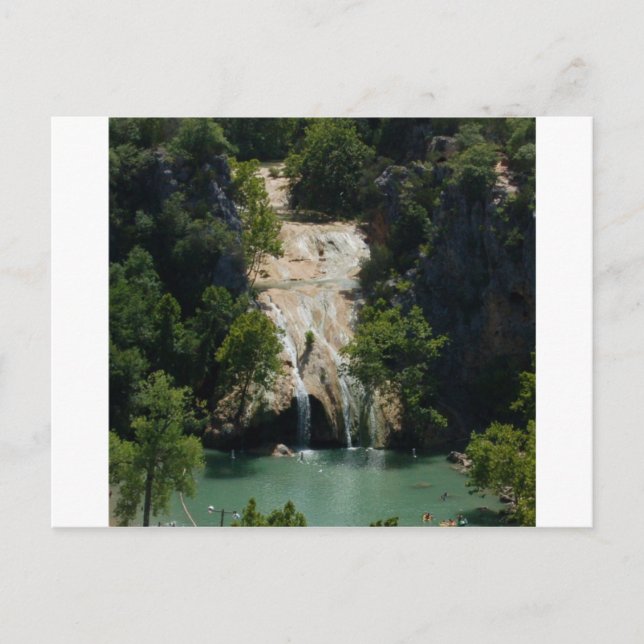 Postal Turner Falls (Anverso)