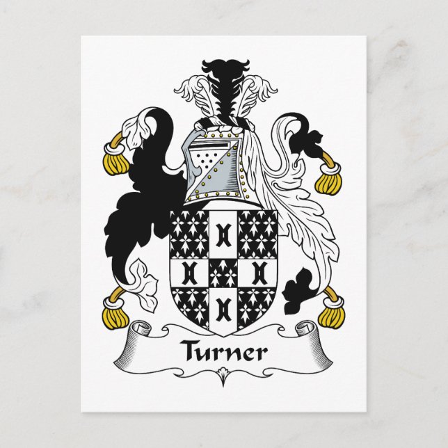 Postal Turner Family Crest (Anverso)