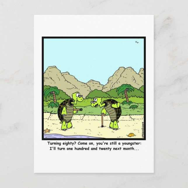 Postal Turning 80 (Anverso)