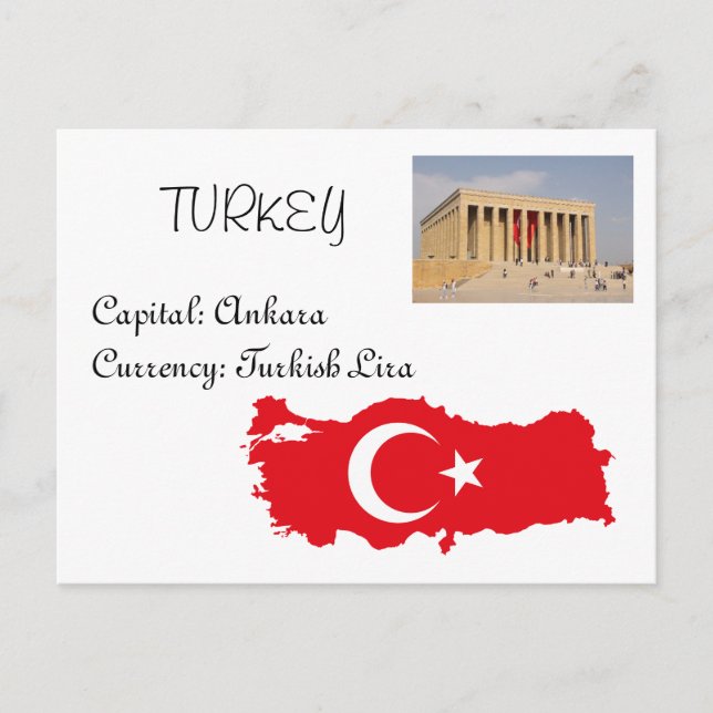 Postal Turquía (Anverso)