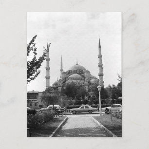 Postal Turquía Antigüa Estambul La Mezquita Azul