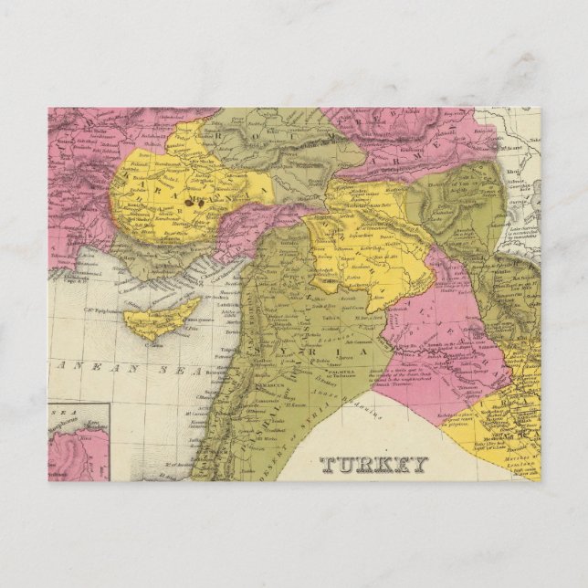 Postal Turquía En Asia 2 (Anverso)