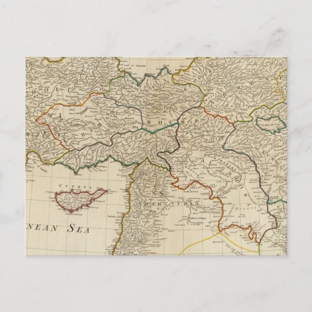 Postal Turquía en Asia 5 (Anverso)