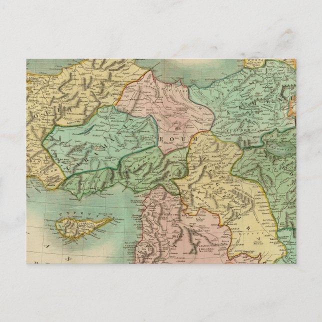 Postal Turquía en Asia 5 (Anverso)