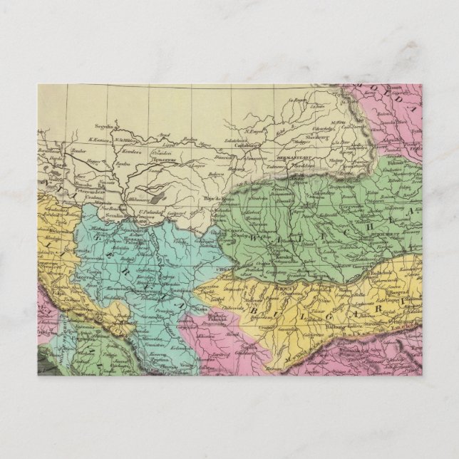 Postal Turquía en Europa (Anverso)