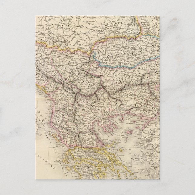 Postal Turquía en Europa, Grecia (Anverso)