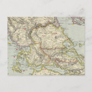 Postal Turquía en Europa, Grecia del Norte