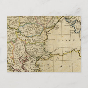 Postal Turquía, en Europa y Hungría 2