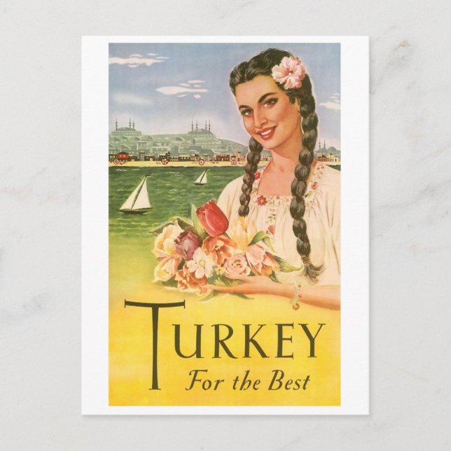 Postal Turquía para lo mejor (Anverso)