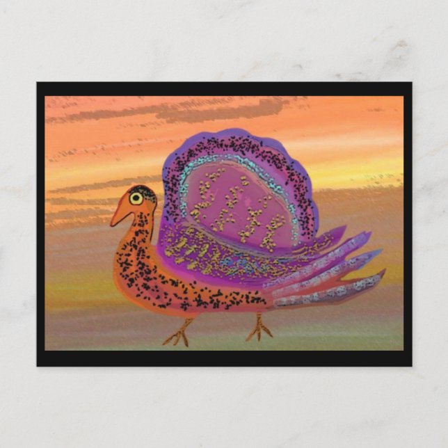 Postal Turquía Sunrise (Anverso)