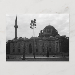 Postal Turquía Vintage Estambul Beyazit camii mezquita