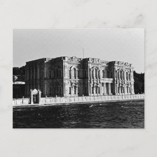 Postal Turquía Vintage Estambul palacio de Beylerbeyi