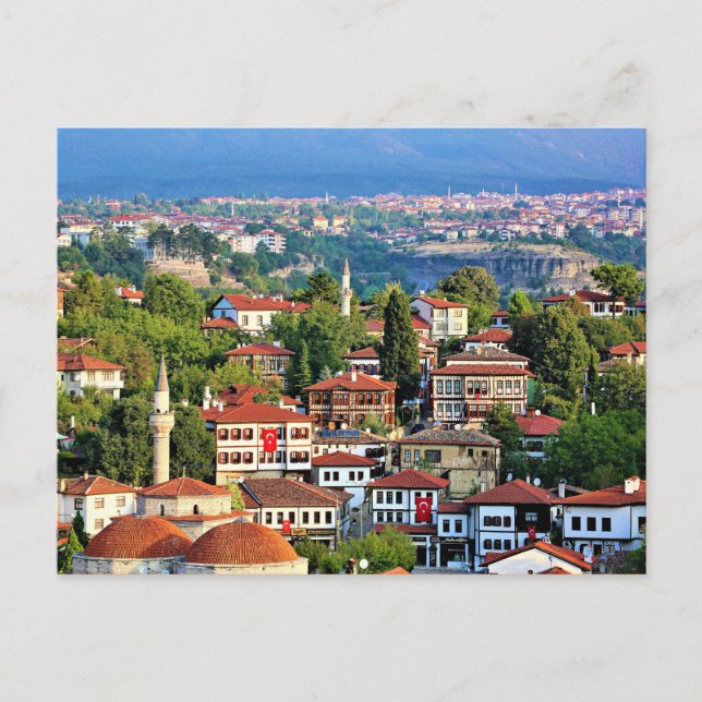 Postal Turquía, vista panorámica (Anverso)