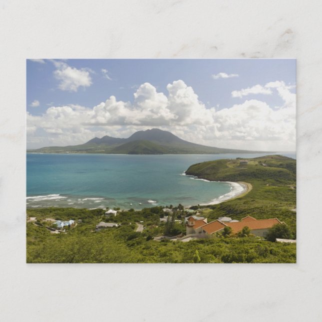 Postal Turtle Beach, península sureste, Saint Kitts, (Anverso)