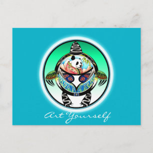 Postal Turtle Panda