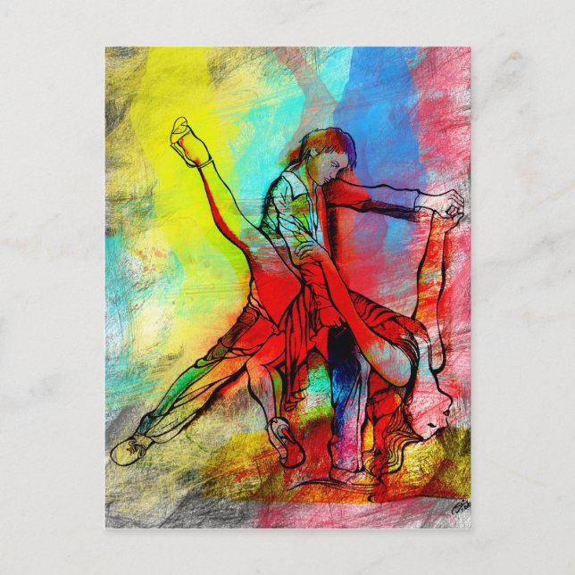 Postal Tus Labios de Ruby - Tango (Anverso)