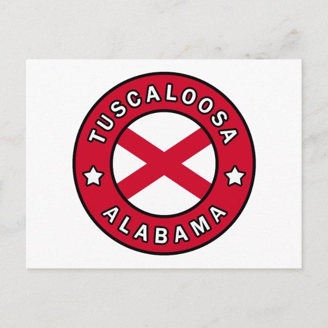 Postal Tuscaloosa Alabama (Anverso)