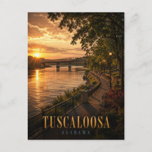 Postal Tuscaloosa Alabama Black Warrior Riverwalk REALMS