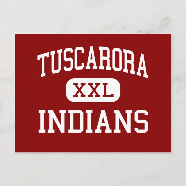 Postal Tuscarora - Indios - Junior - Mifflintown (Anverso)