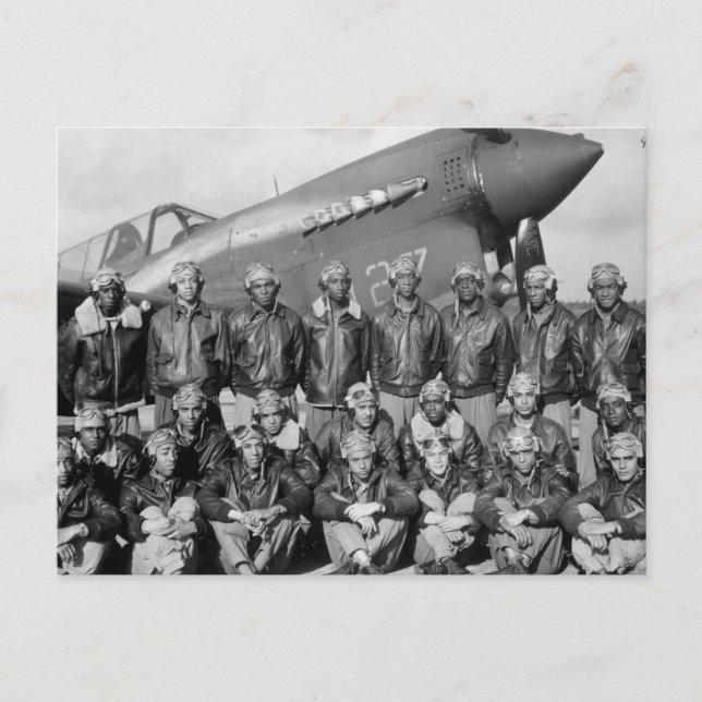 Postal tuskegee airmen (Anverso)