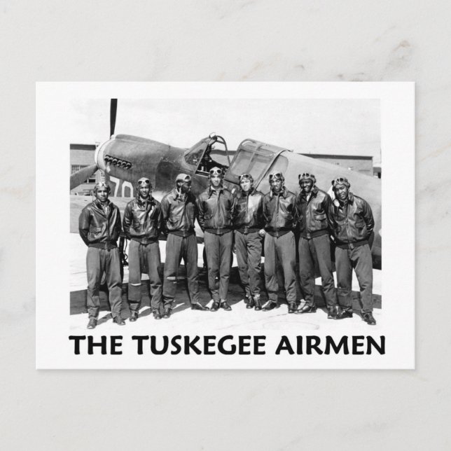 Postal Tuskegee Airmen (Anverso)