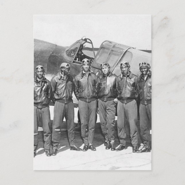 Postal tuskegee airmen (Anverso)