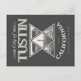 POSTAL TUSTIN NARANJA CALIFORNIA VINTAGE