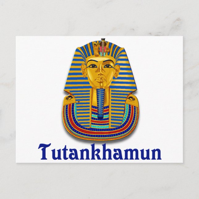 Postal Tutankhamun (Anverso)