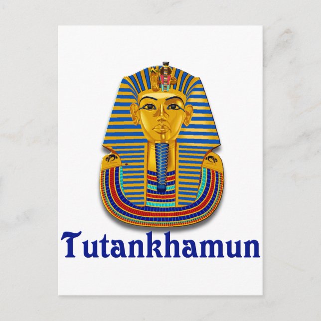 Postal Tutankhamun (Anverso)