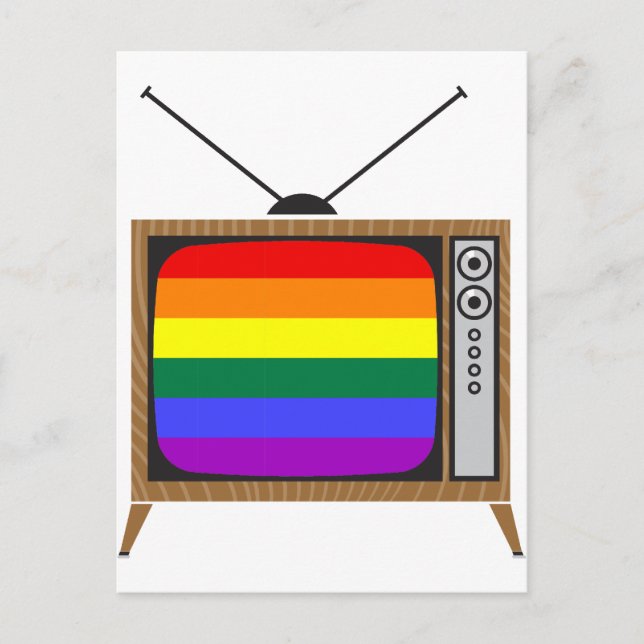 POSTAL TV LGBT (Anverso)