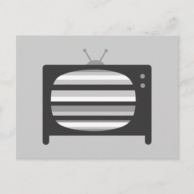 Postal TV retro (Anverso)