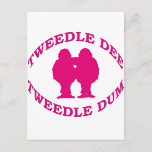 Postal Tweedle Dee & Tweedle Dum