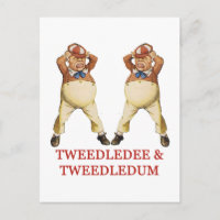 TWEEDLEDEE Y TWEEDLEDUM EN WONDERLAND