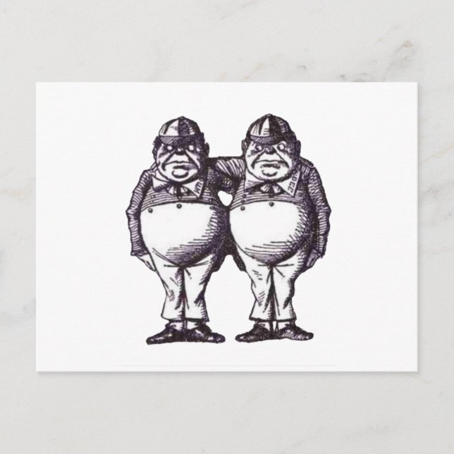 Postal Tweedles (Anverso)