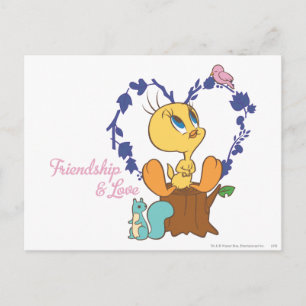 Postal TWEETT™ "Amistad y amor"