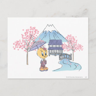 Postal TWEETY™ Japón