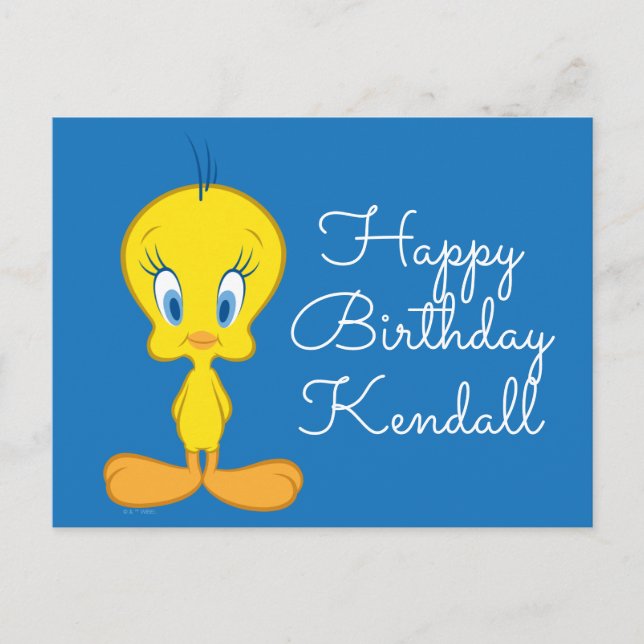 Postal TWEETY™ | Pajarito Inocente (Anverso)
