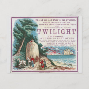 Postal Twilight Clipper Sailing